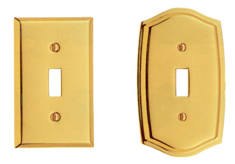 brass switchplates