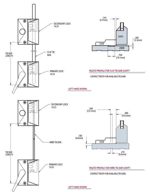 Truth Hardware Window Locks